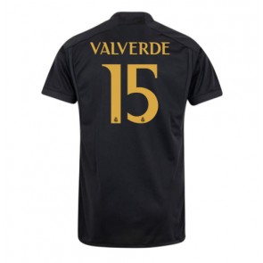 Real Madrid Federico Valverde #15 Tredje Tröja 2023-24 Kortärmad